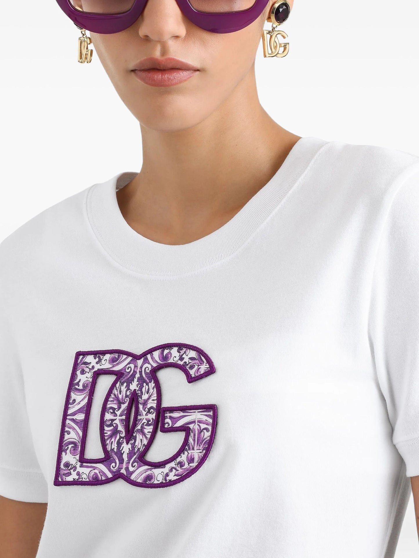 logo-appliqué cotton t-shirt