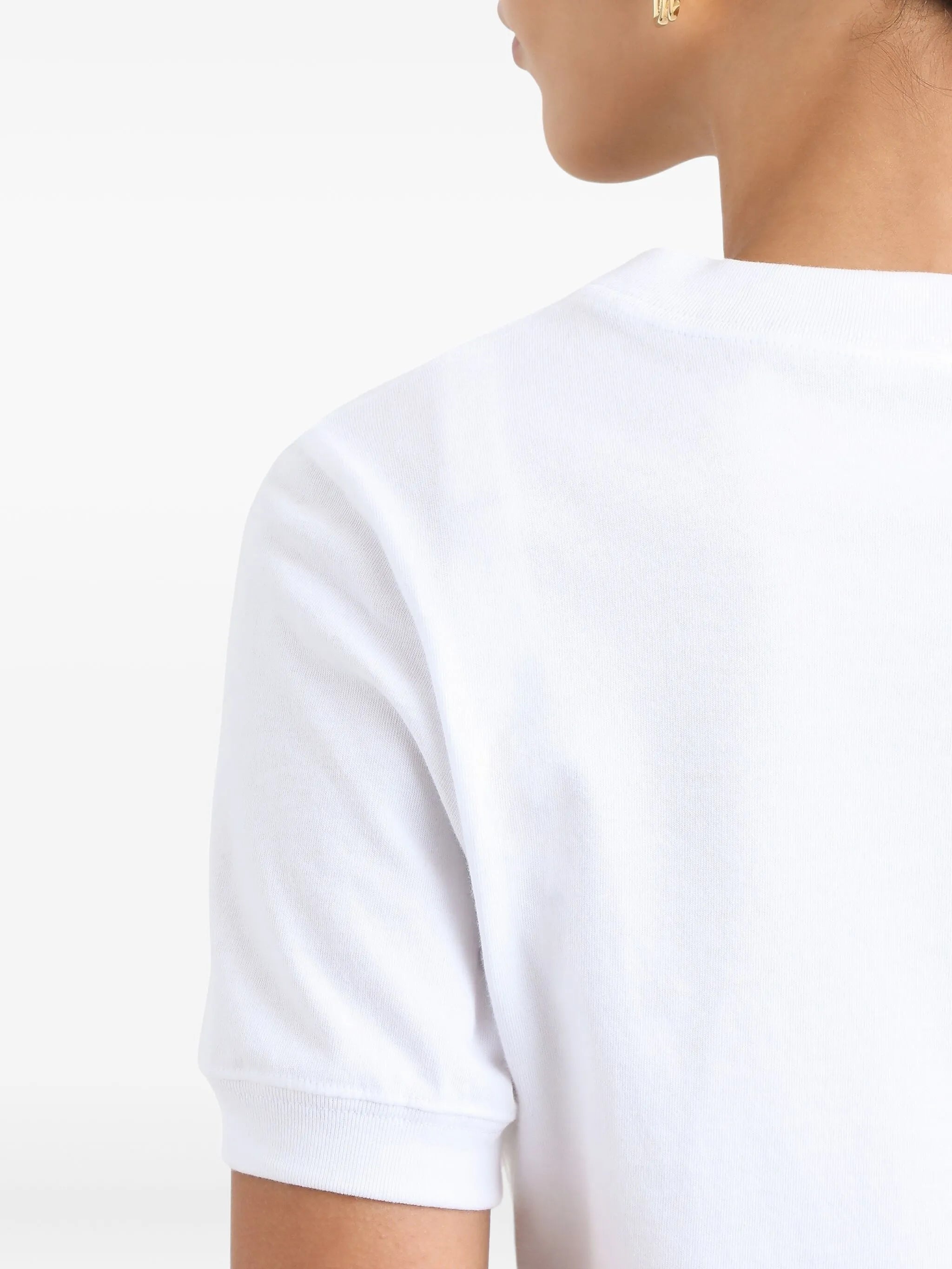 logo-appliqué cotton t-shirt