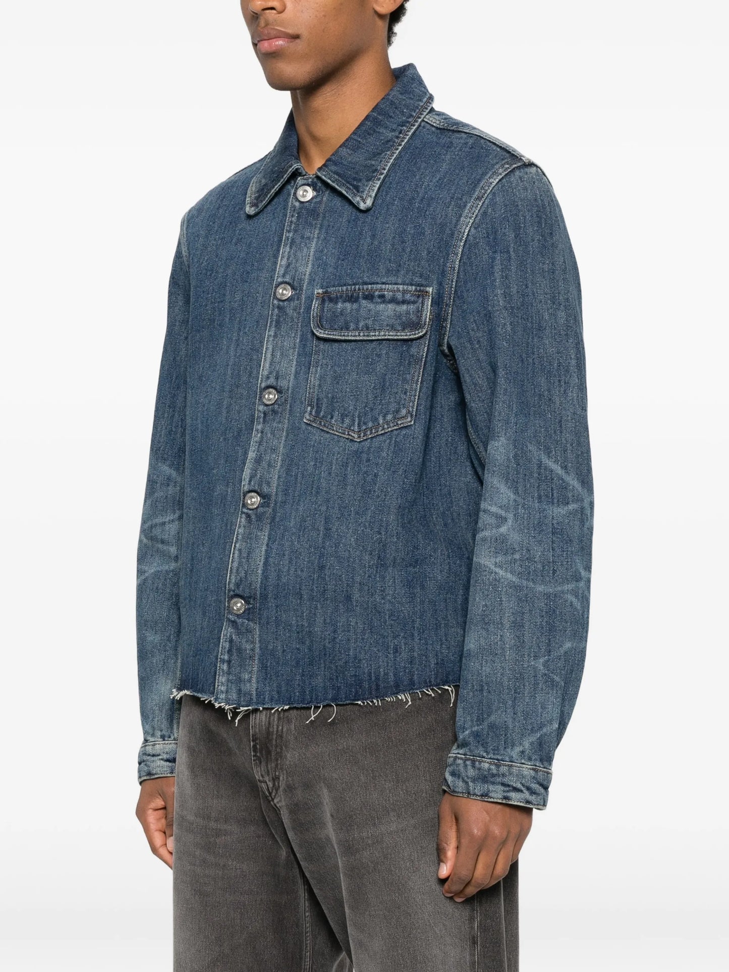 pocket denim jacket
