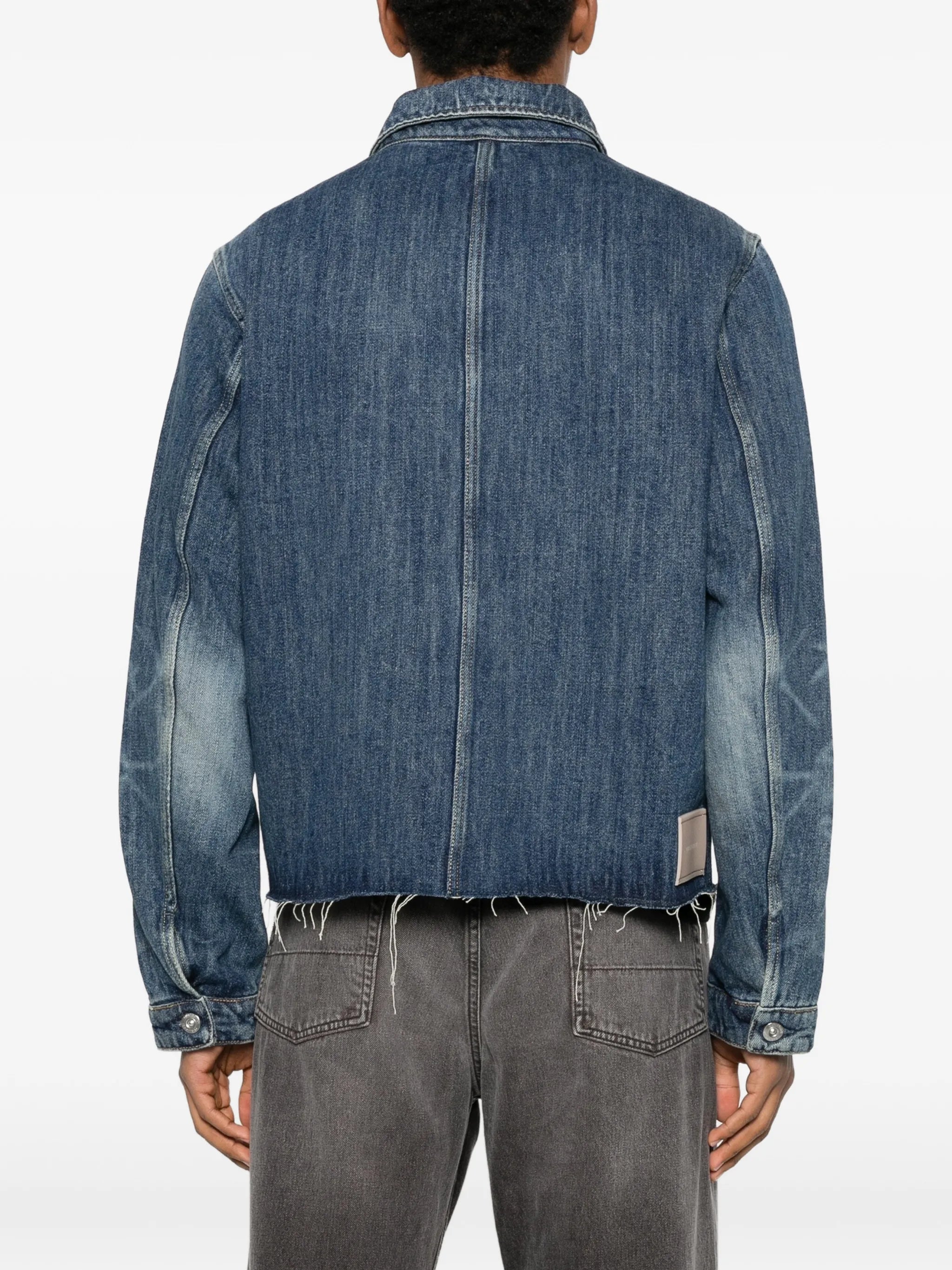 patch-pocket denim jacket