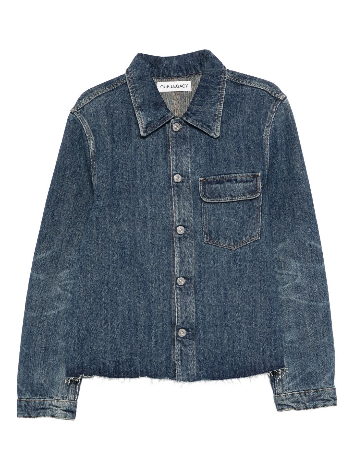 patch-pocket denim jacket