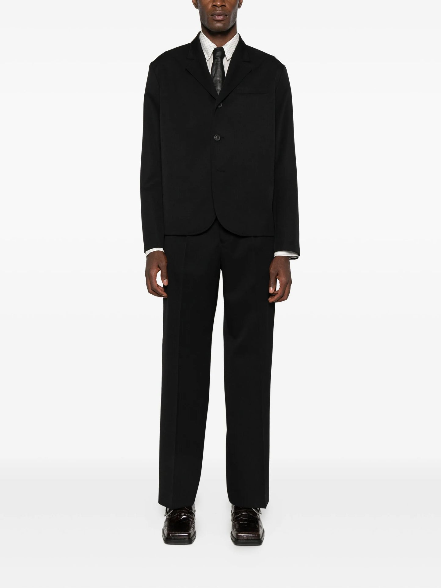 gabardine blazer