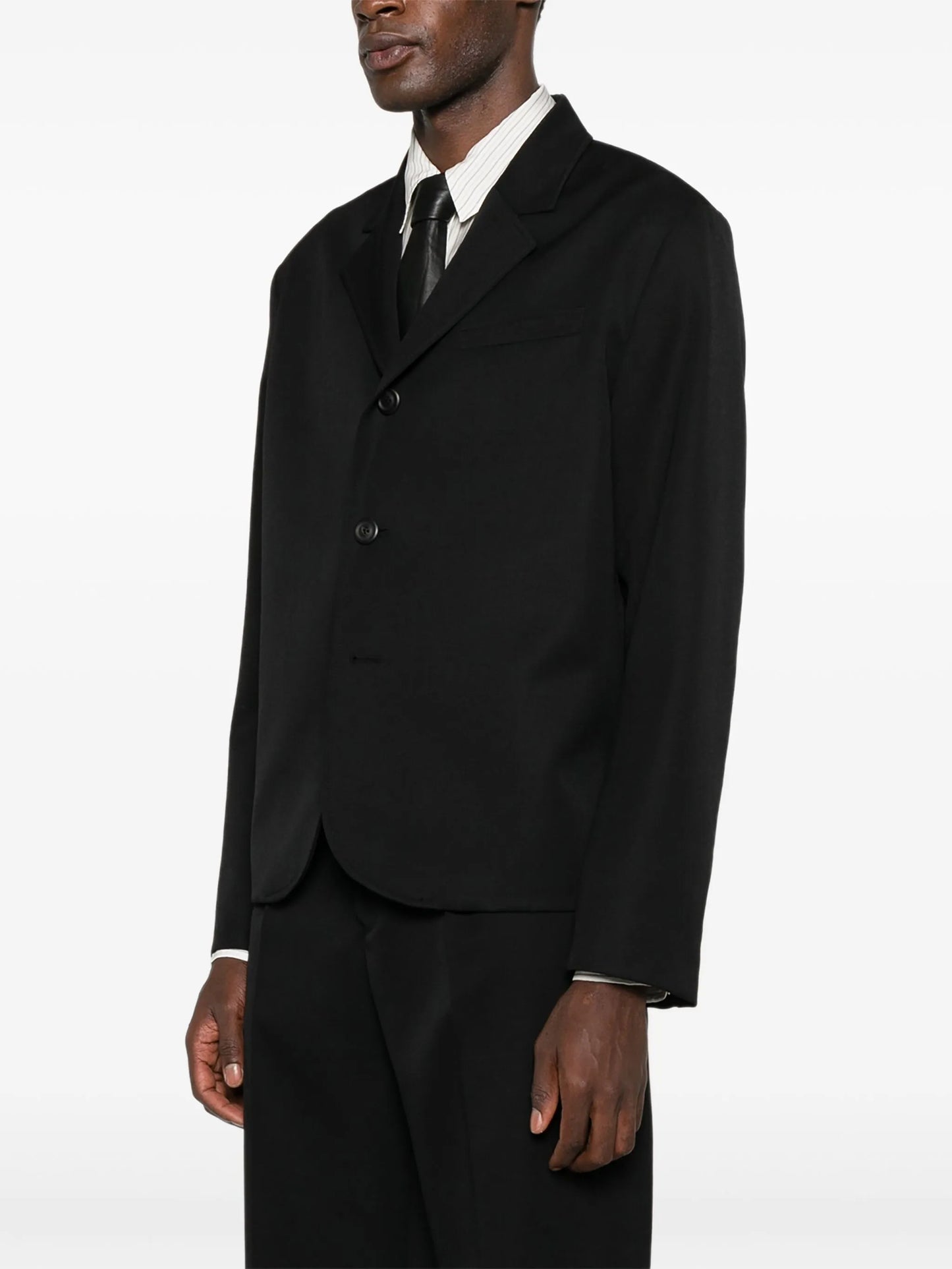 gabardine blazer
