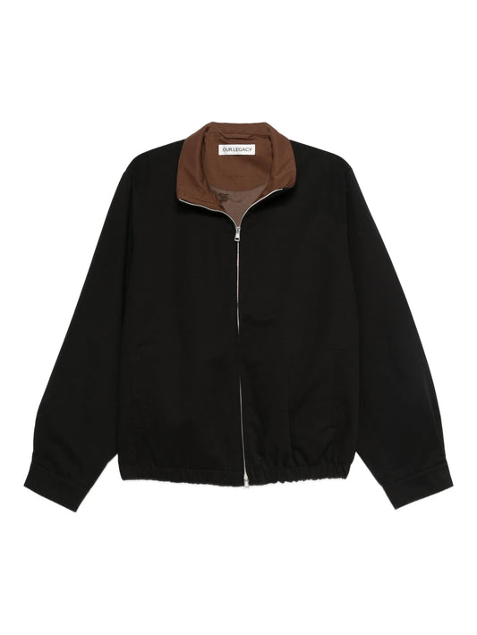 twill bomber jacket