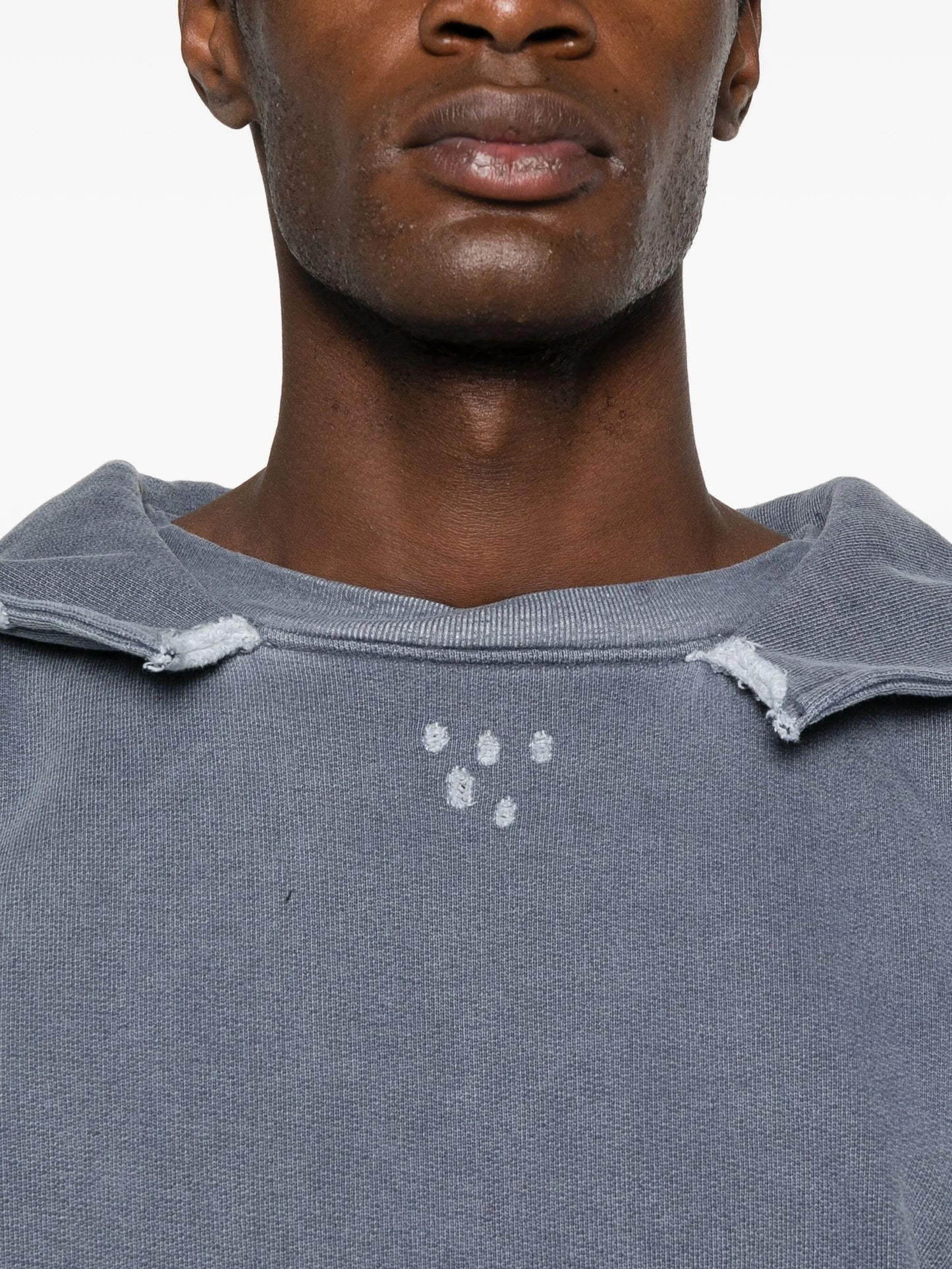drop-shoulder hoodie