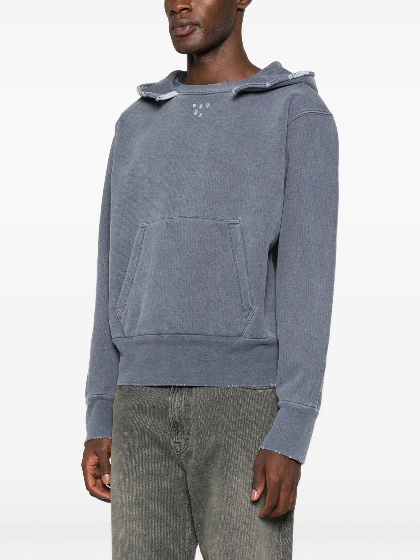distressed hoodie