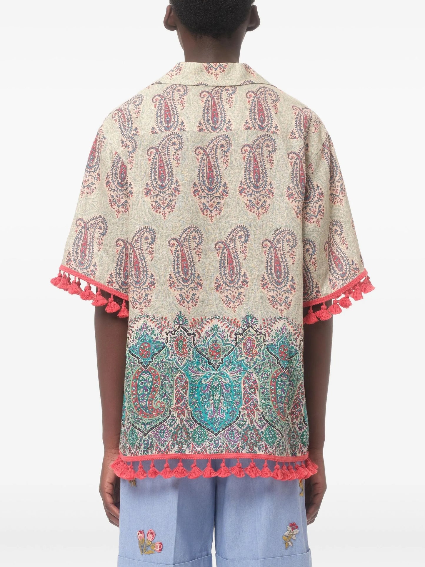 linen bowling shirt