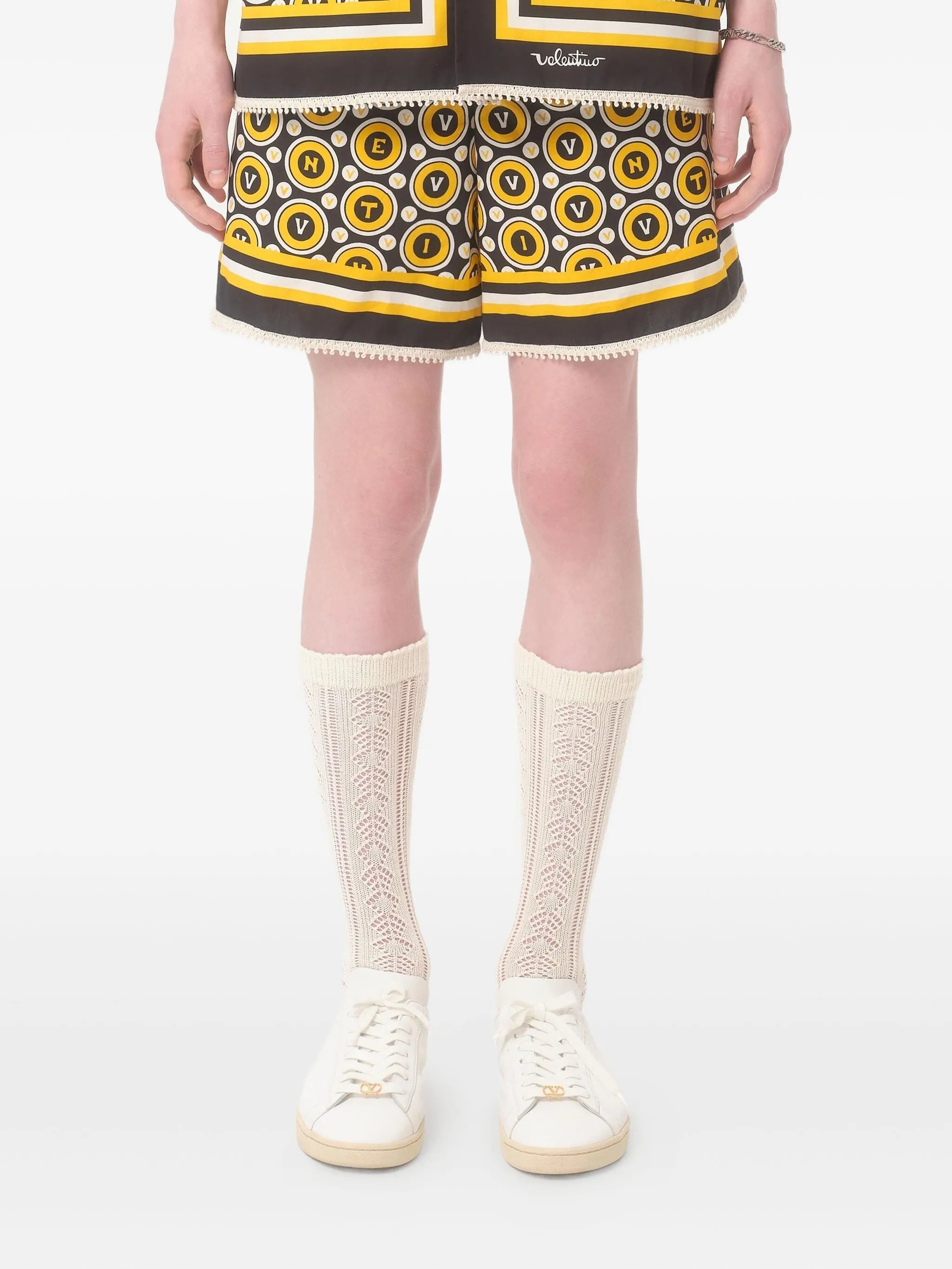 Bulles Royales-print bermuda shorts
