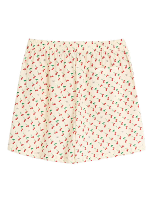 floral print shorts