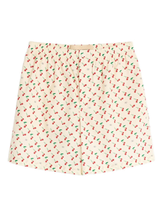 floral print shorts