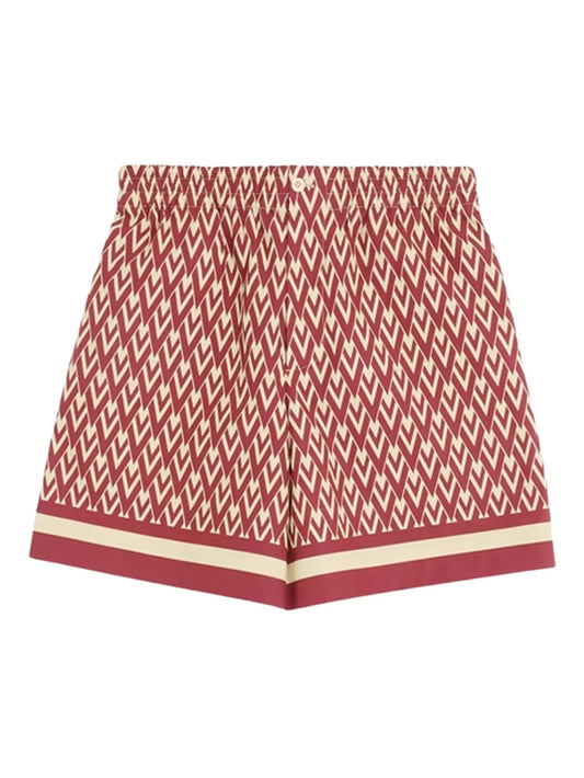 Toute La V-print bermuda shorts