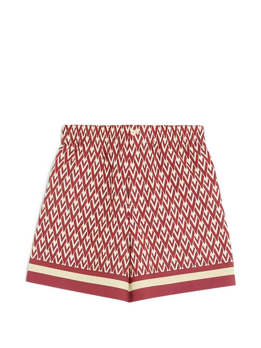 Toute La V-print bermuda shorts