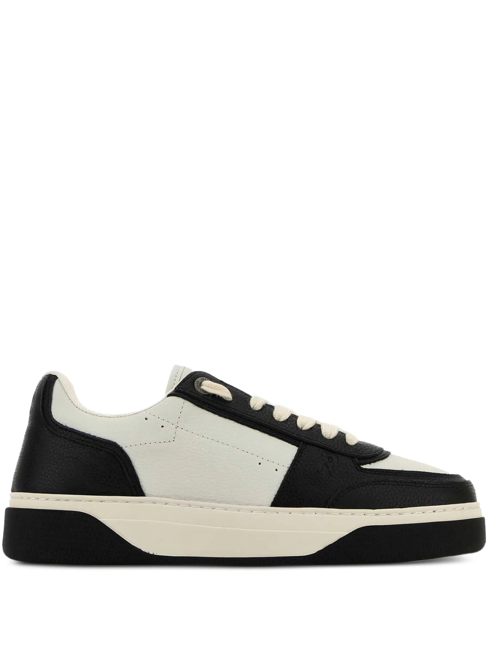 Initial two-tone sneakers