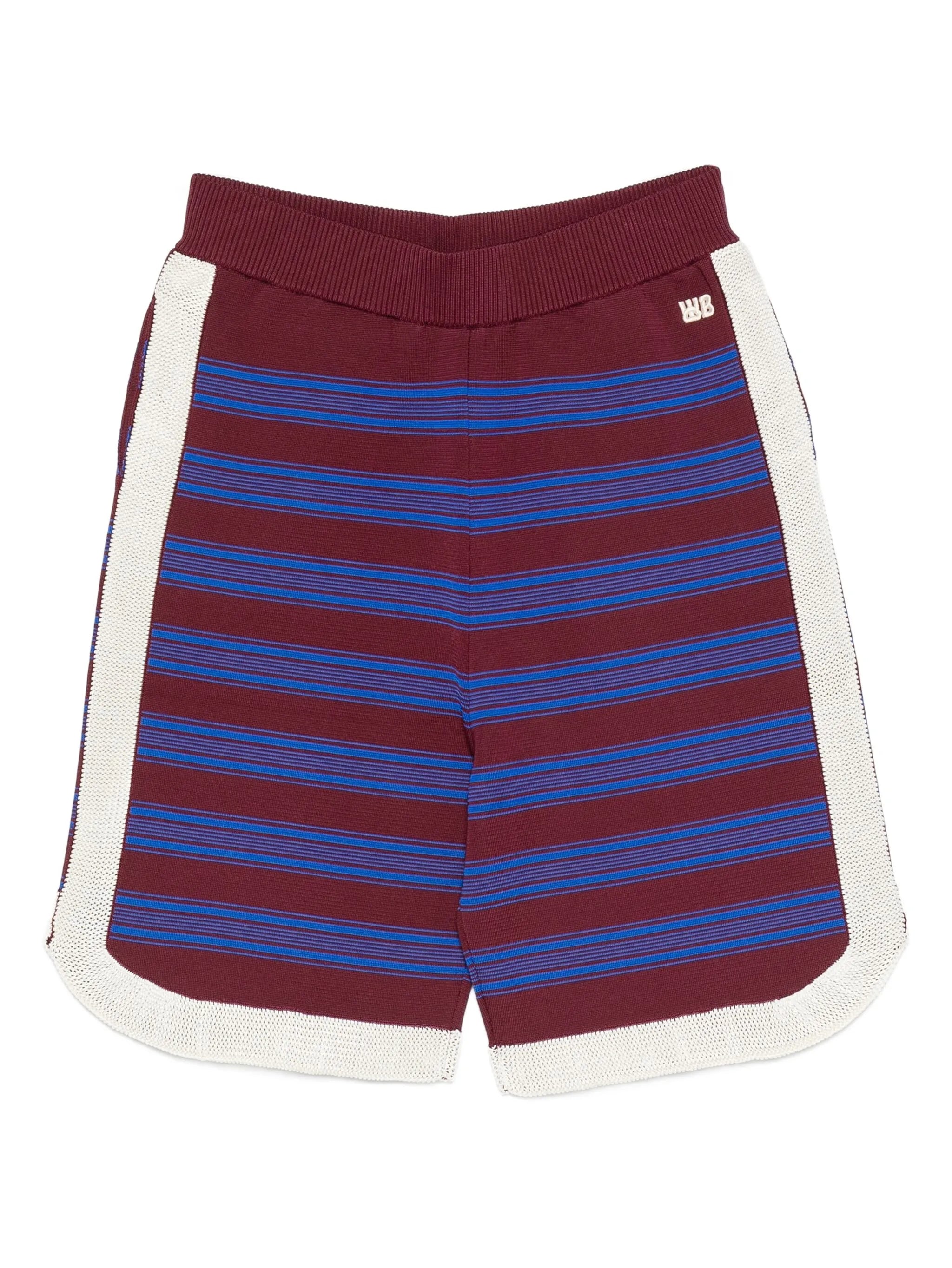striped bermuda shorts