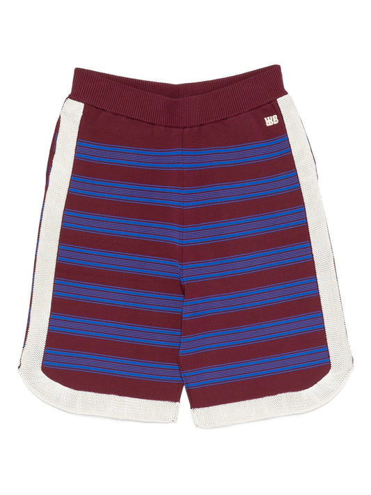 striped bermuda shorts