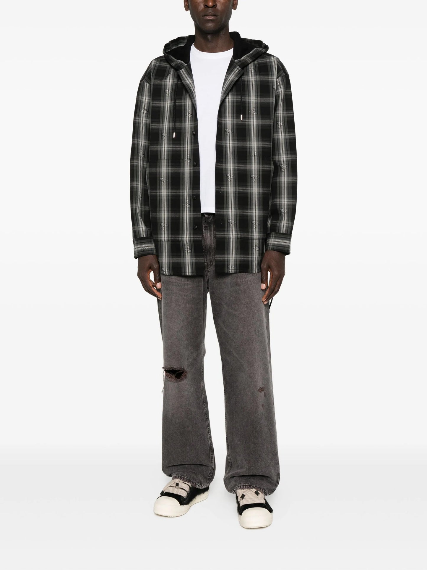plaid flannel shirt