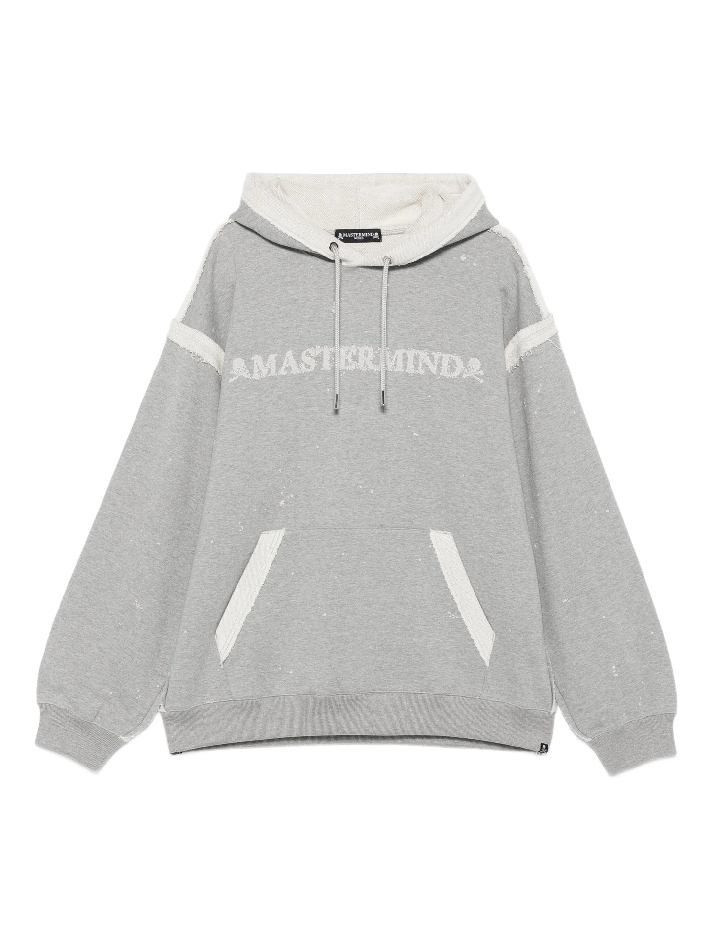 cut-off logo hoodie