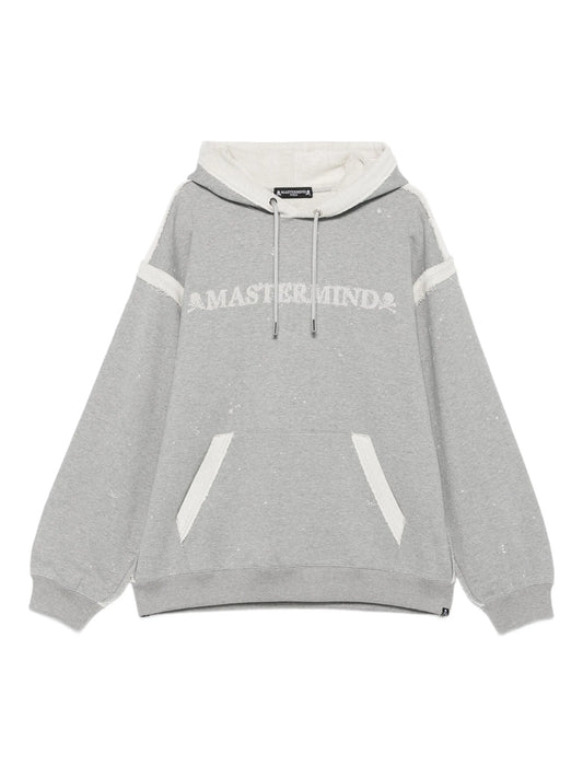 cut-off logo hoodie
