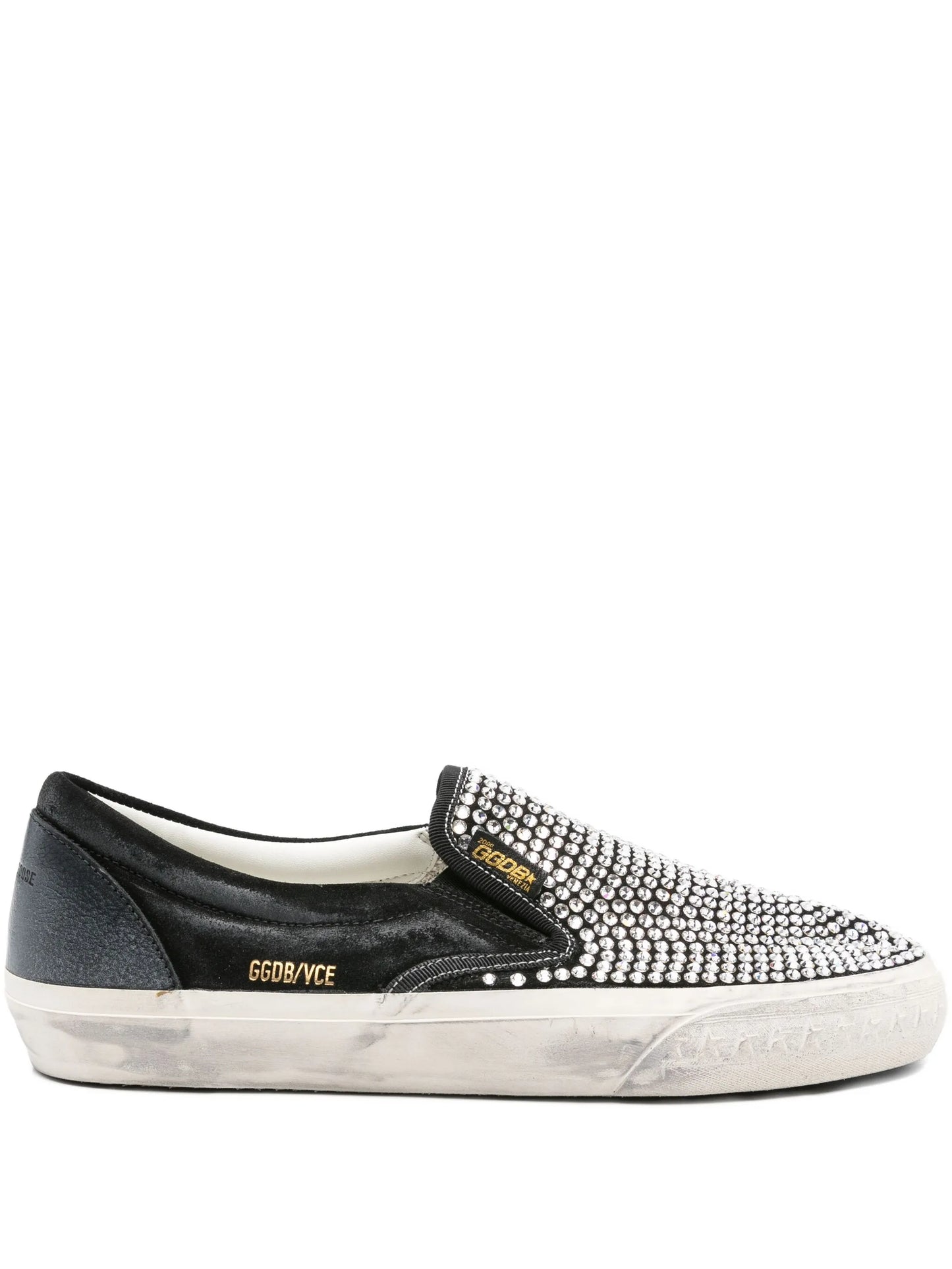 VCE crystal-embellished slip-on sneakers