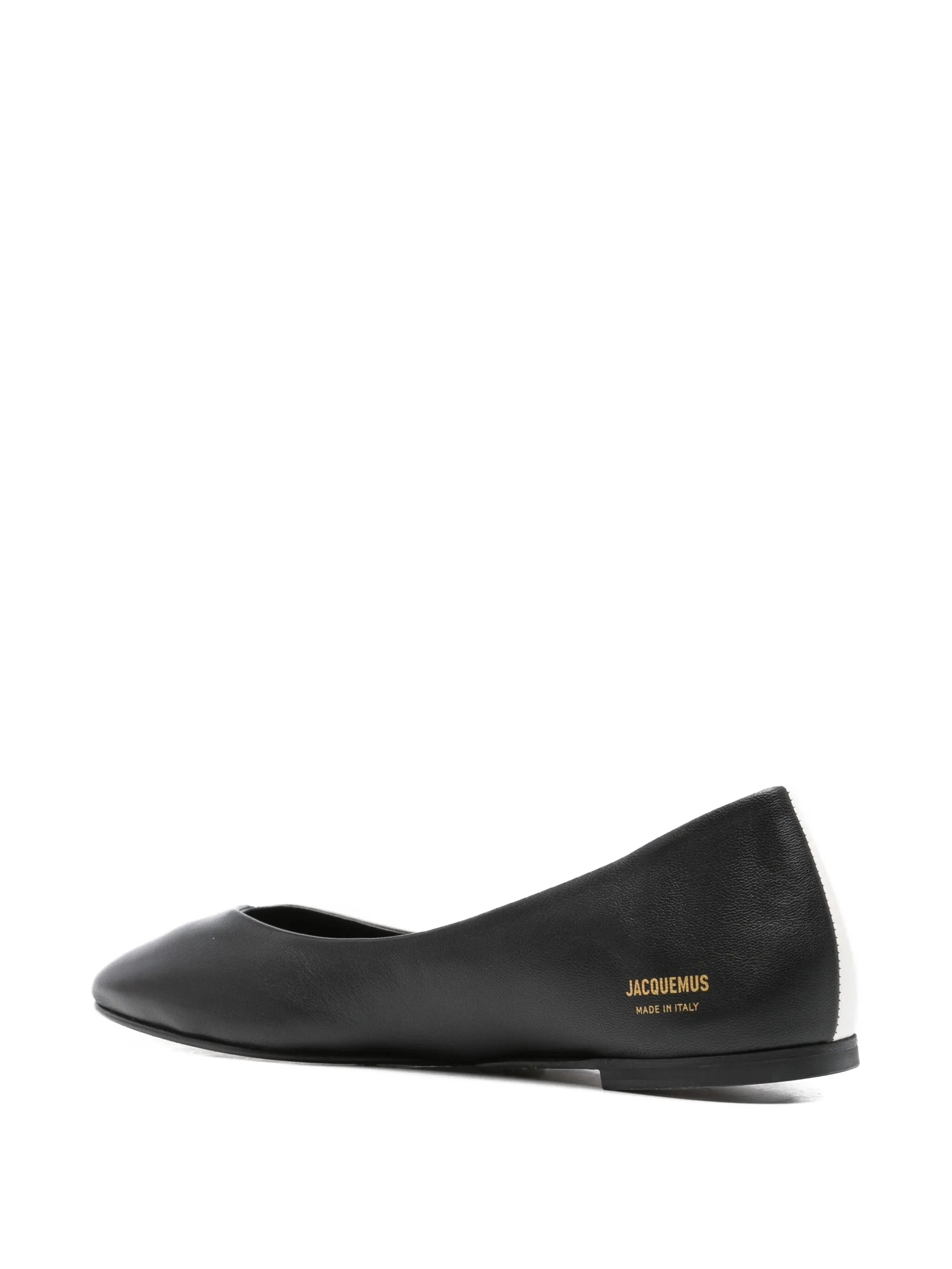 Ovalo two-tone ballet flats