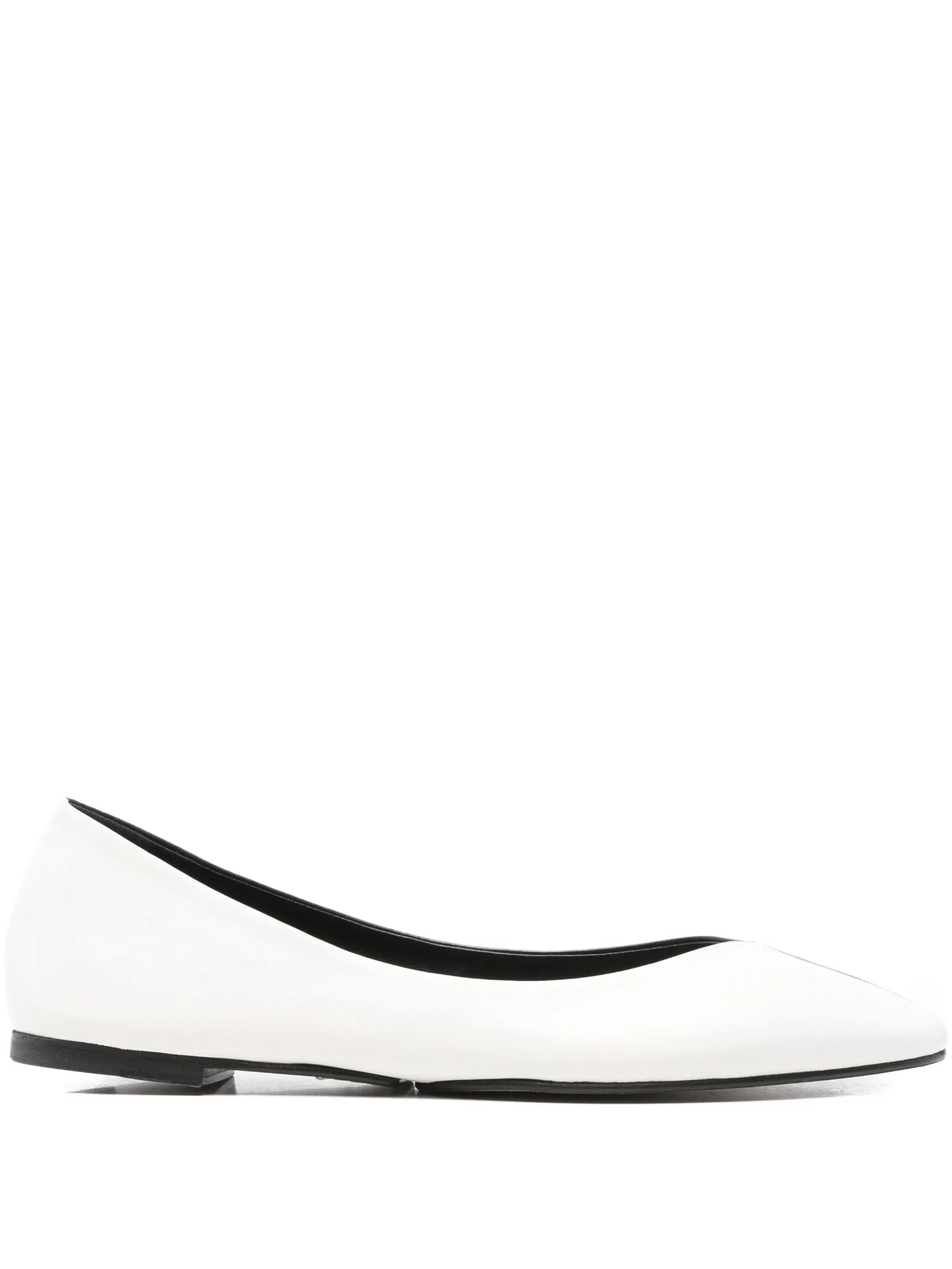 Ovalo two-tone ballet flats