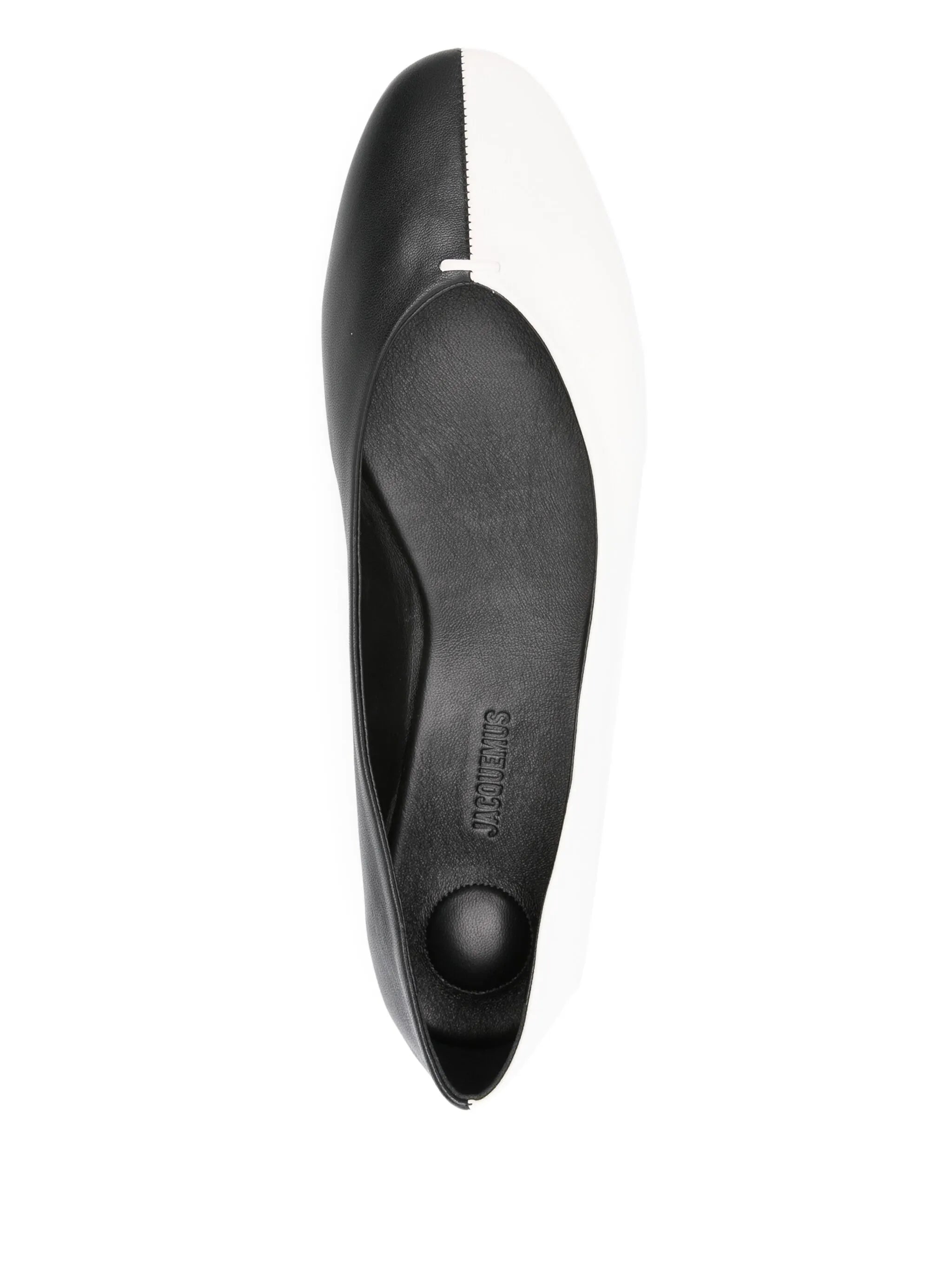 Ovalo two-tone ballet flats