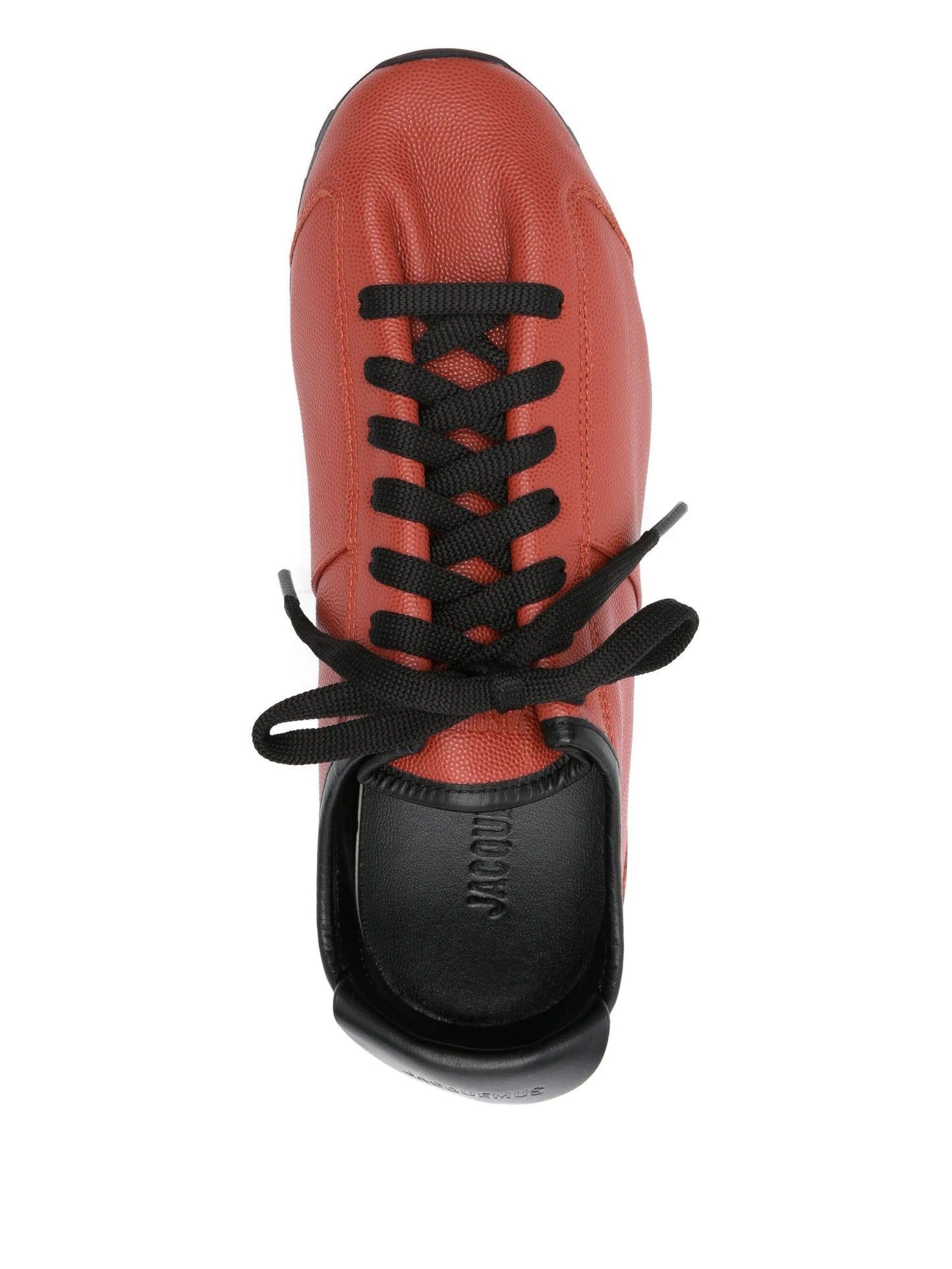 leather lace-up sneakers