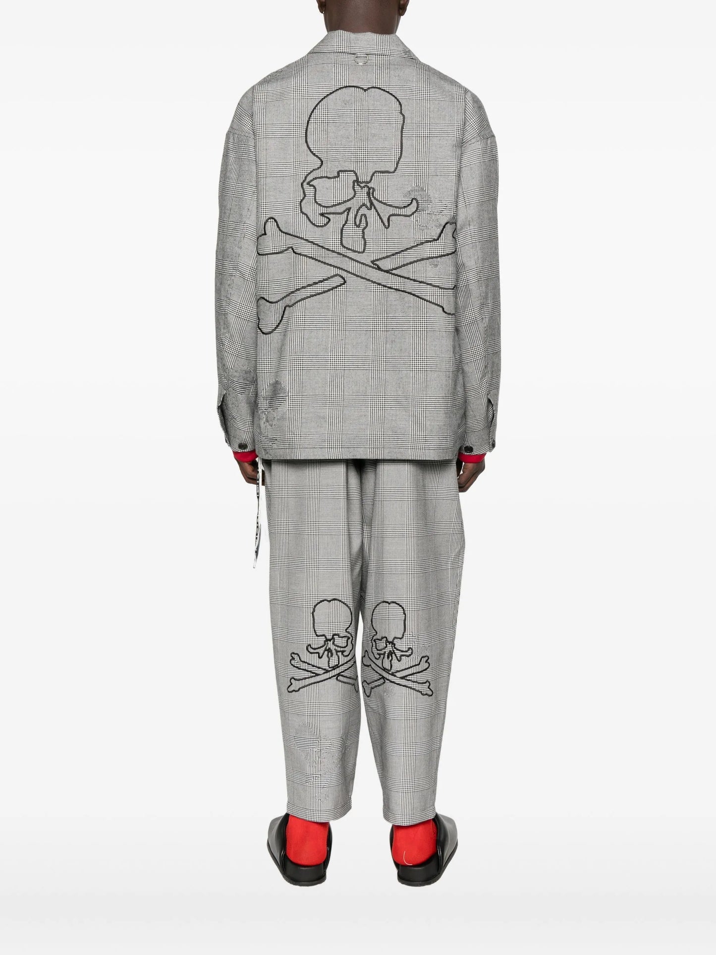 checked jacket