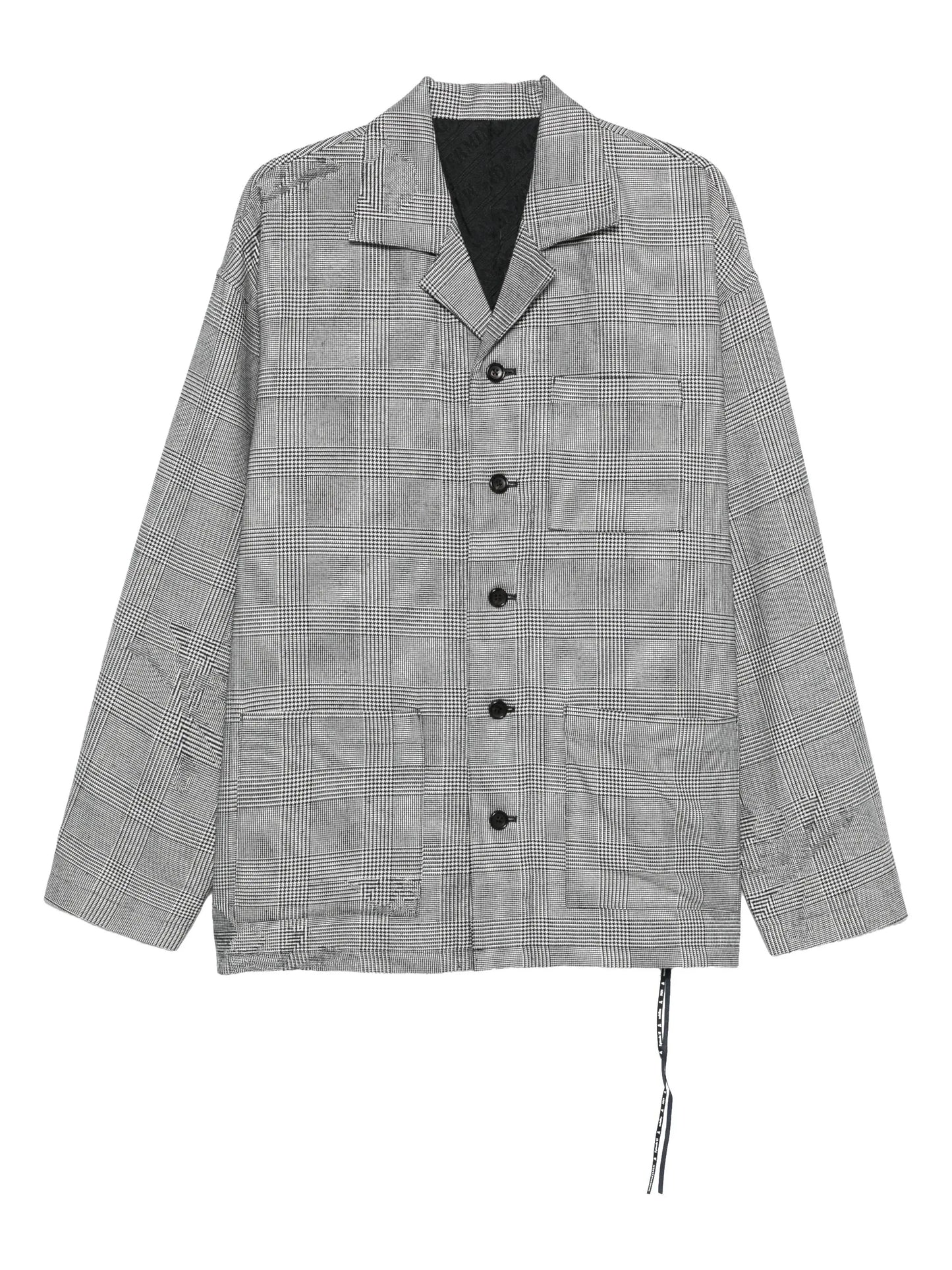 checked jacket