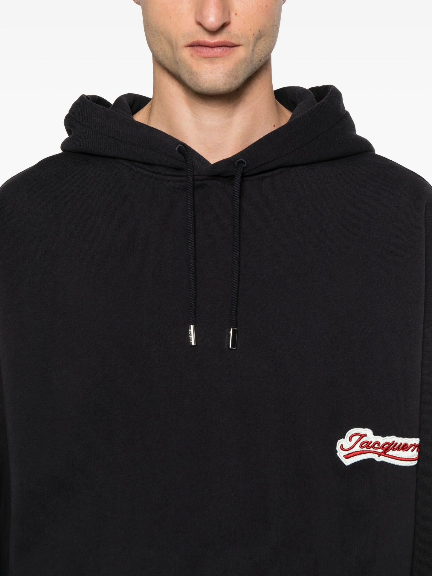 logo-patch hoodie