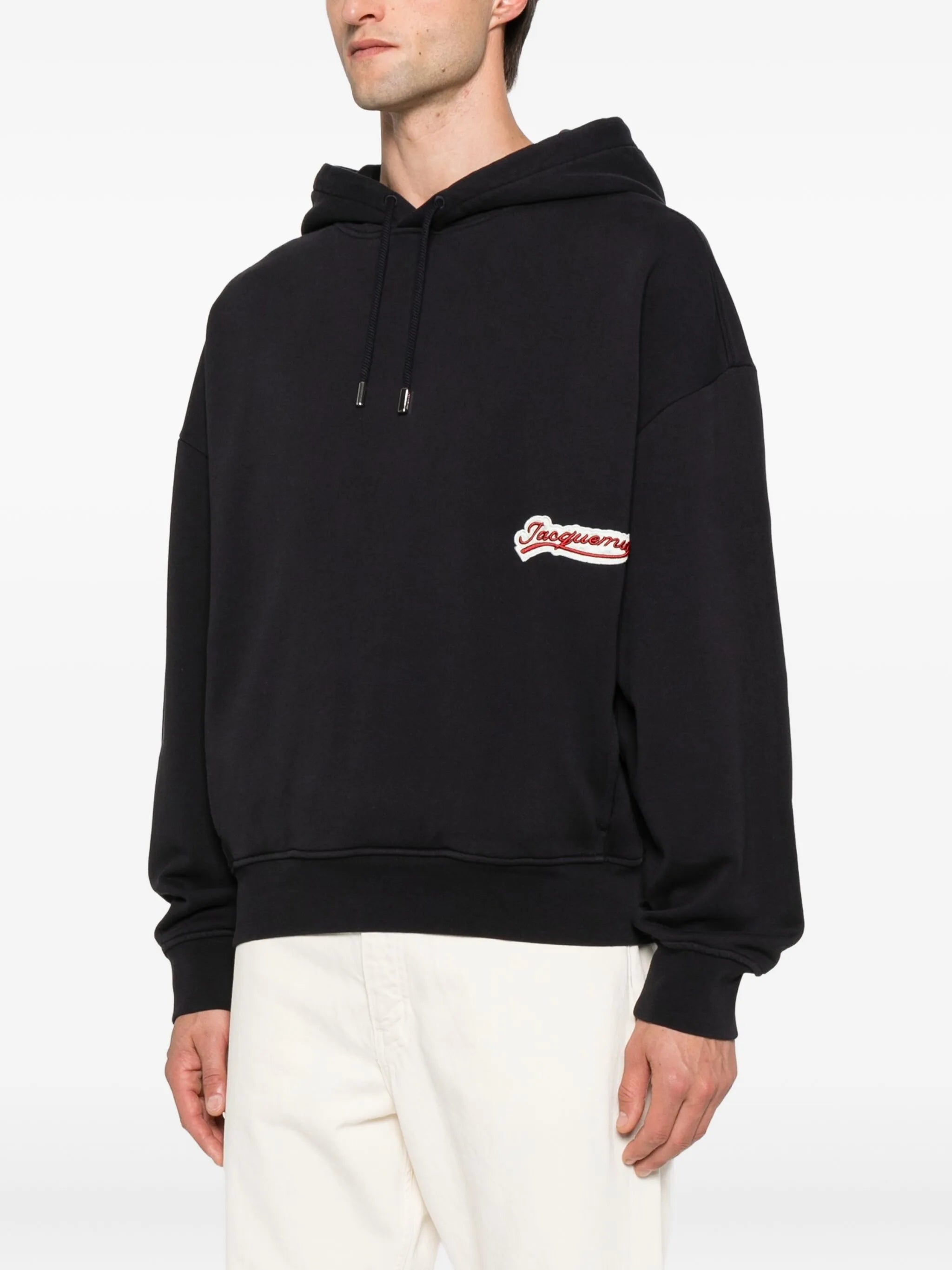 logo-patch hoodie