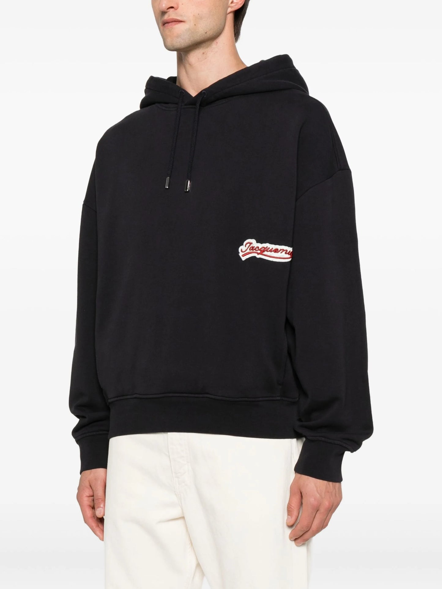 logo-patch hoodie