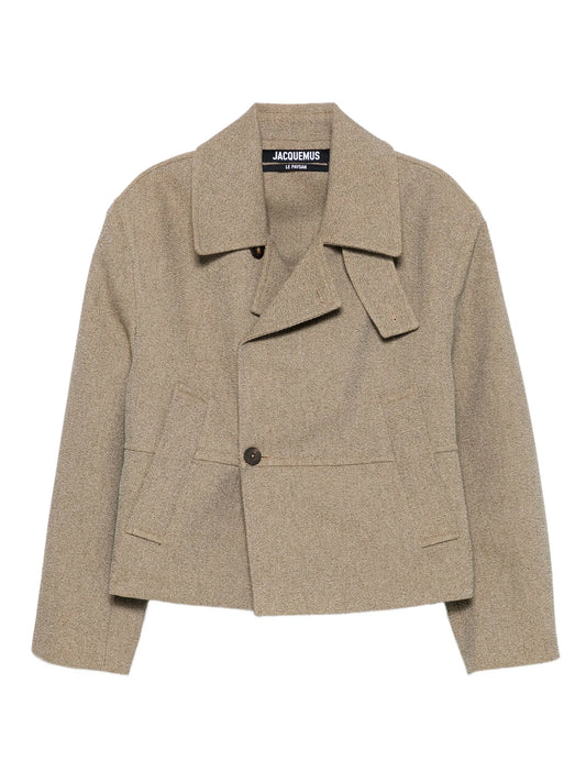 button-fastening jacket