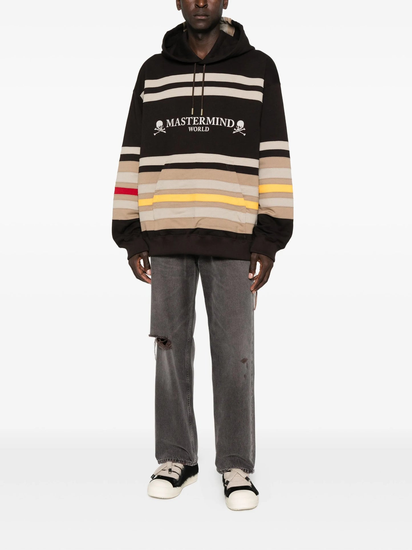 striped hoodie