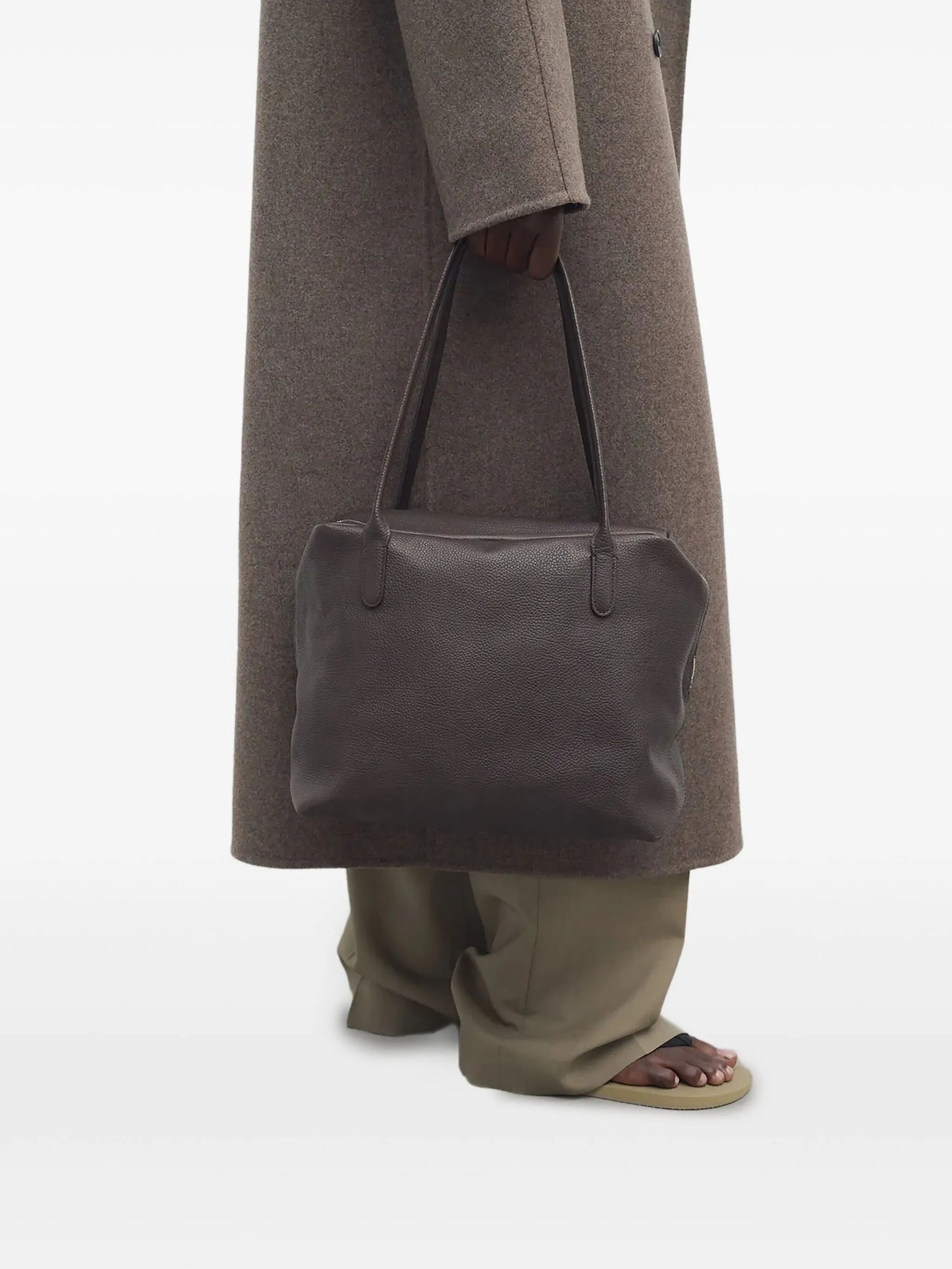 Henri textured shoulder bag