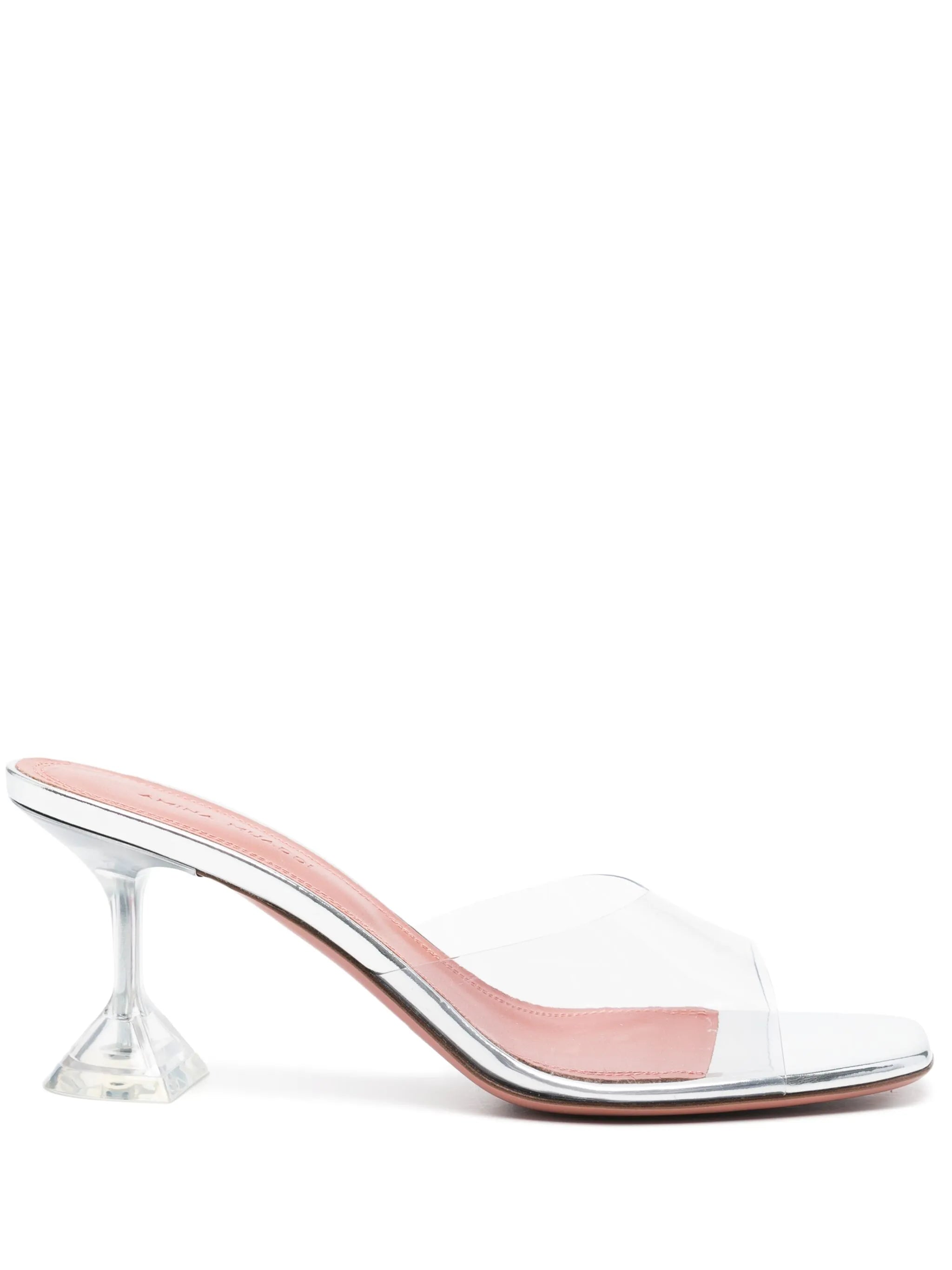 70mm Lupita Glass sandals