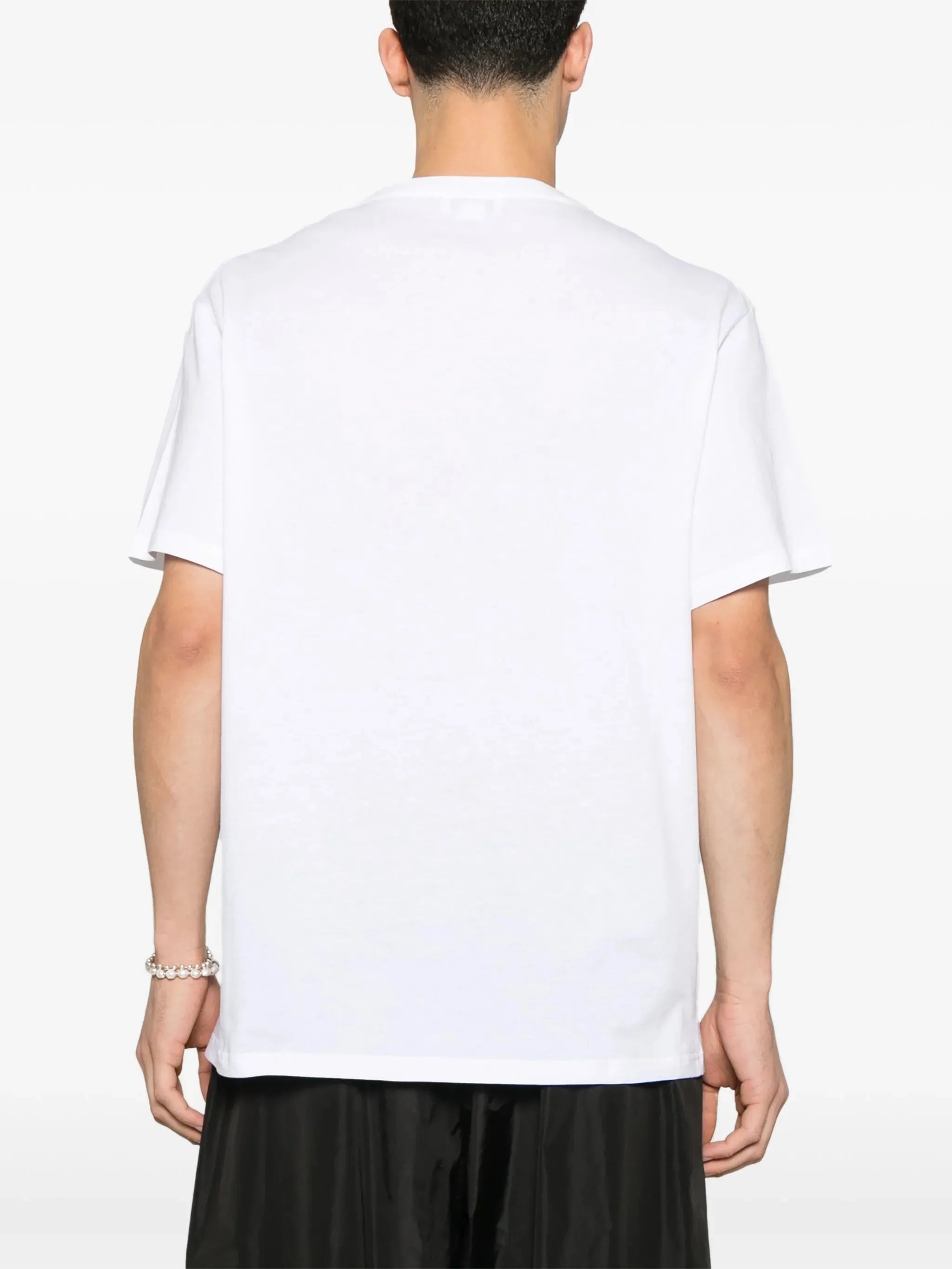 flocked-logo T-shirt
