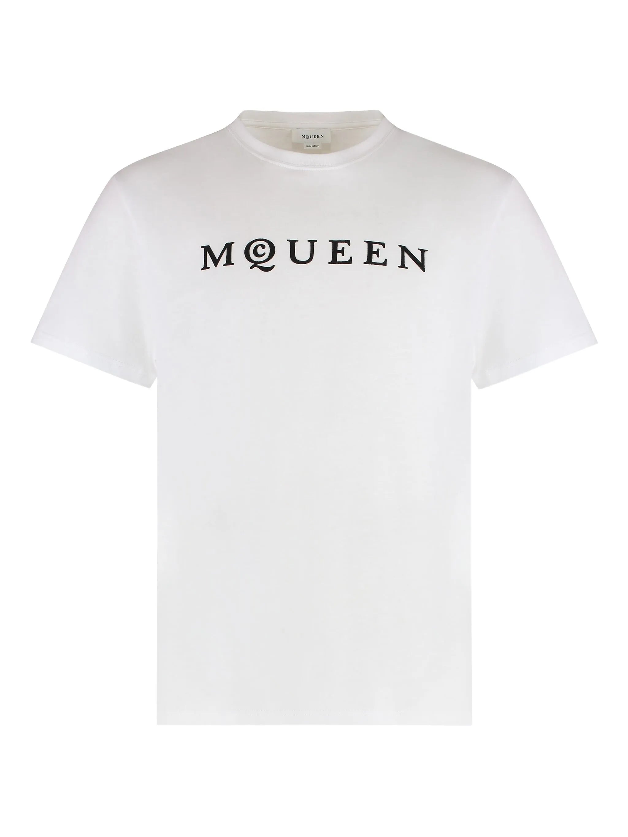 flocked-logo T-shirt