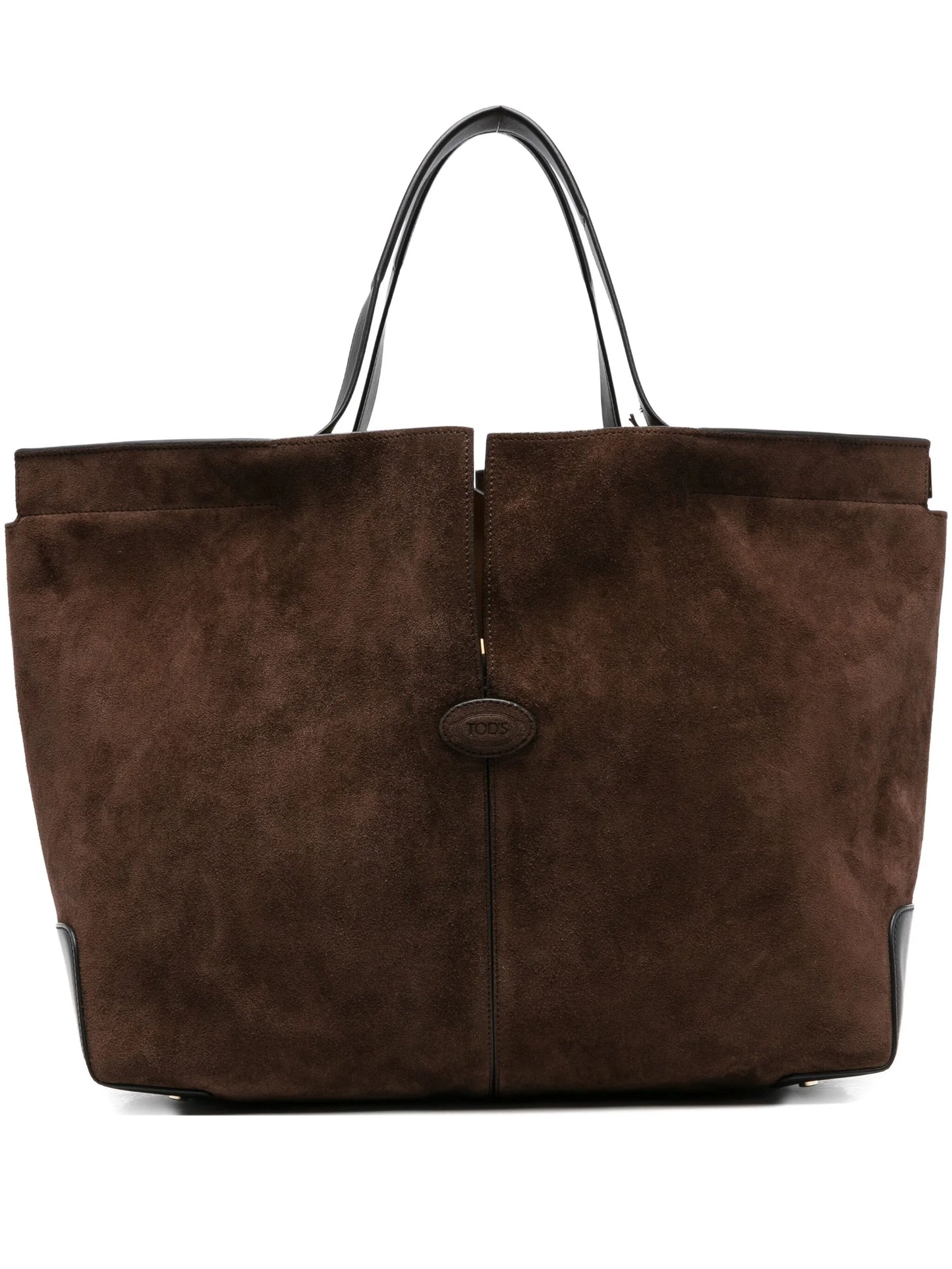 medium suede tote bag