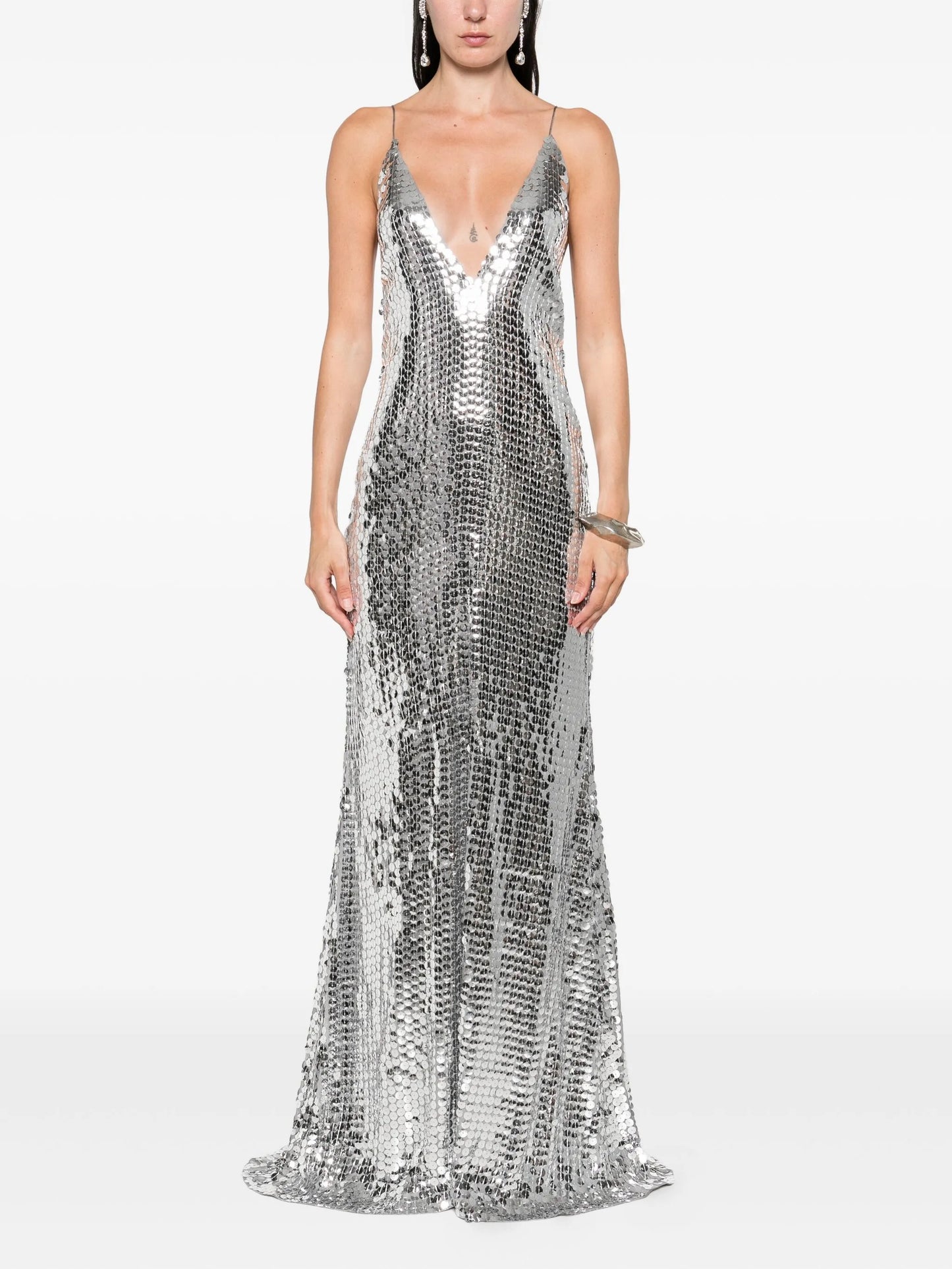 Claudie sequin-embellished dress
