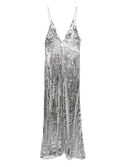 Claudie sequin-embellished dress