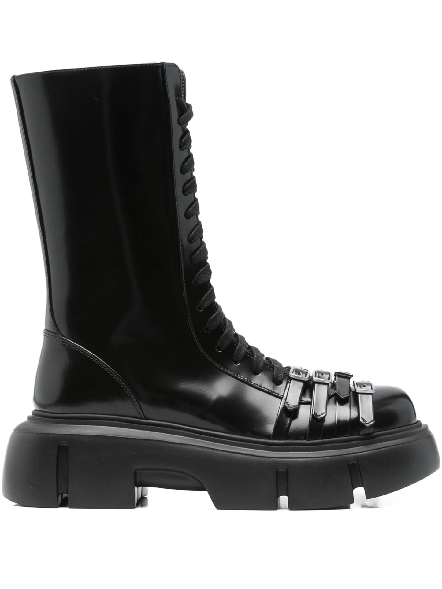 Tracker lace-up platform boots