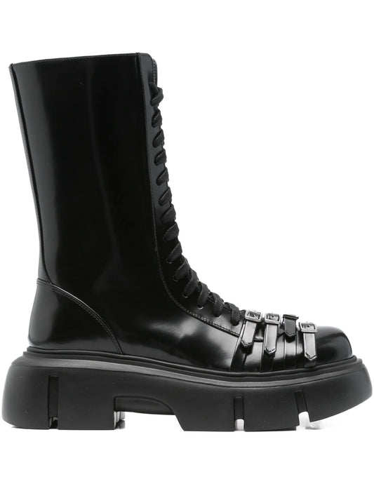 Tracker lace-up platform boots