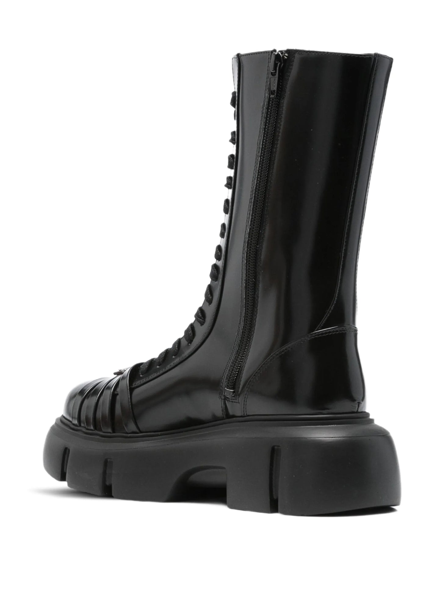 Tracker lace-up platform boots