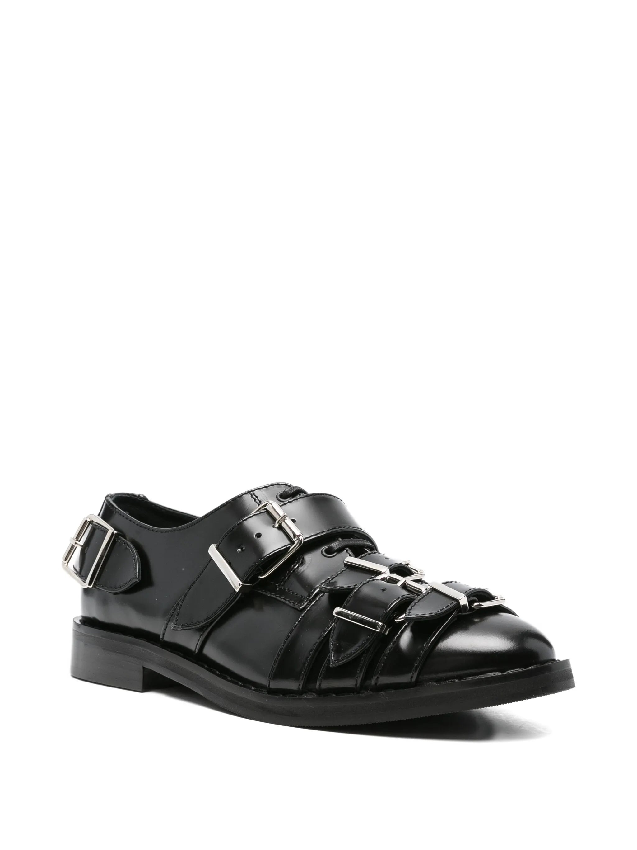 multi-buckle Brogues