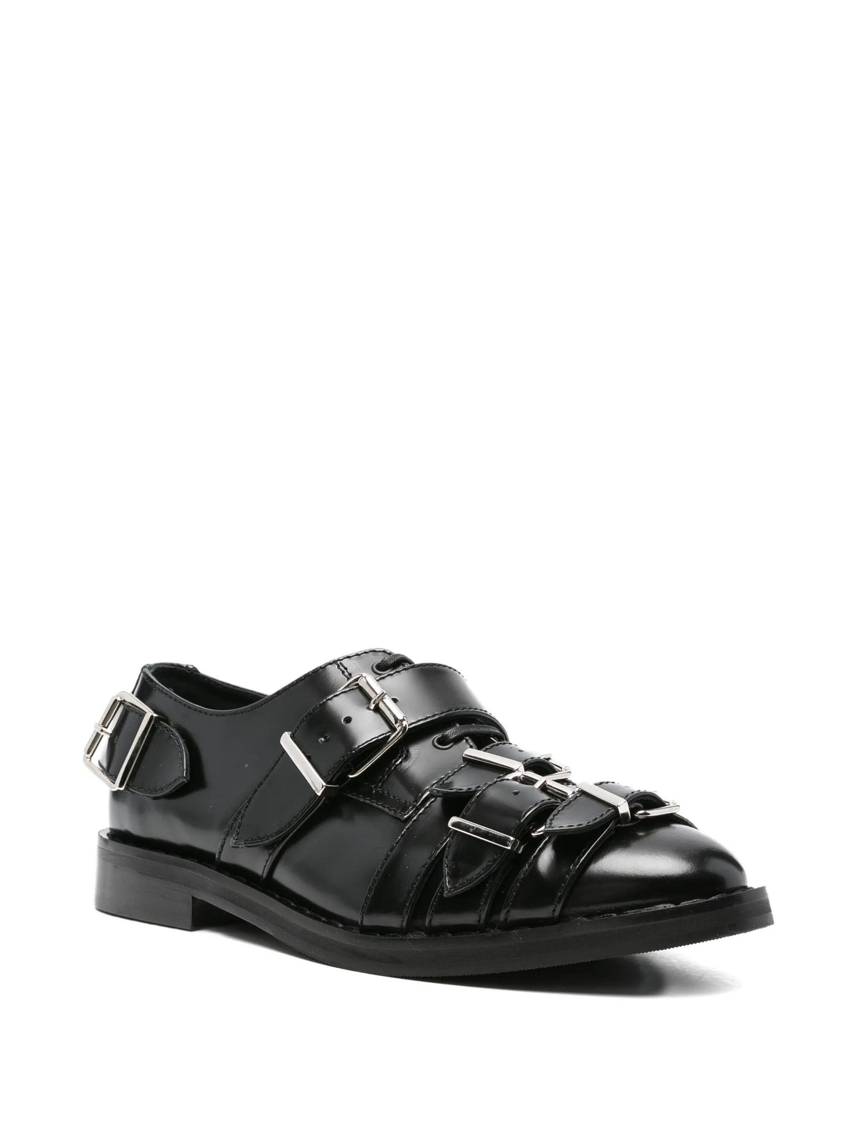 multi-buckle Brogues