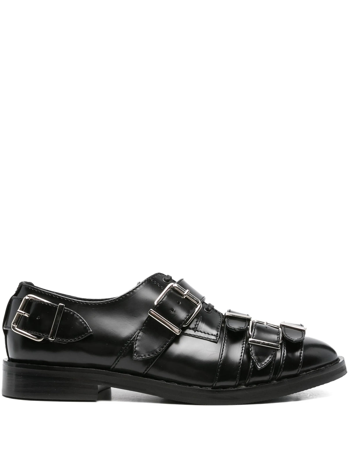 multi-buckle Brogues