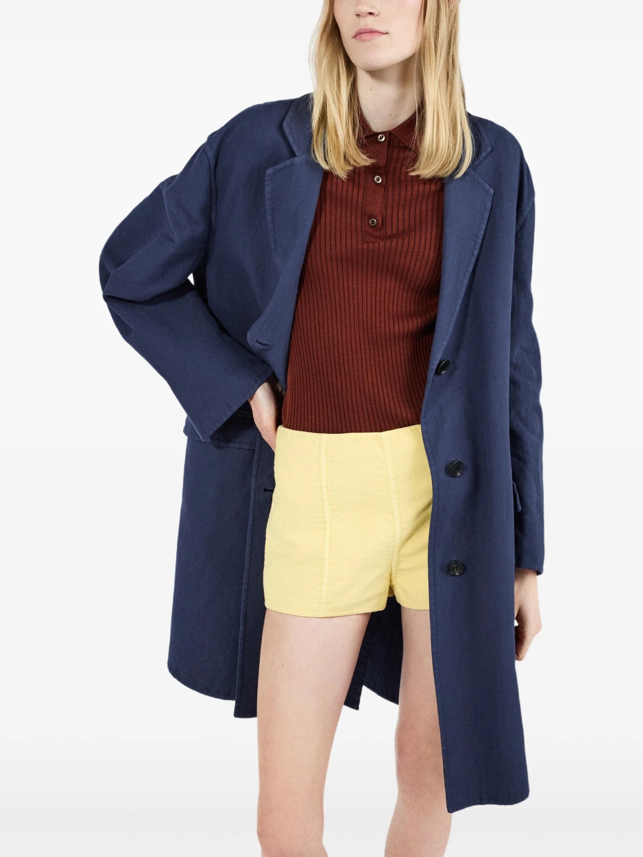 cotton polo top