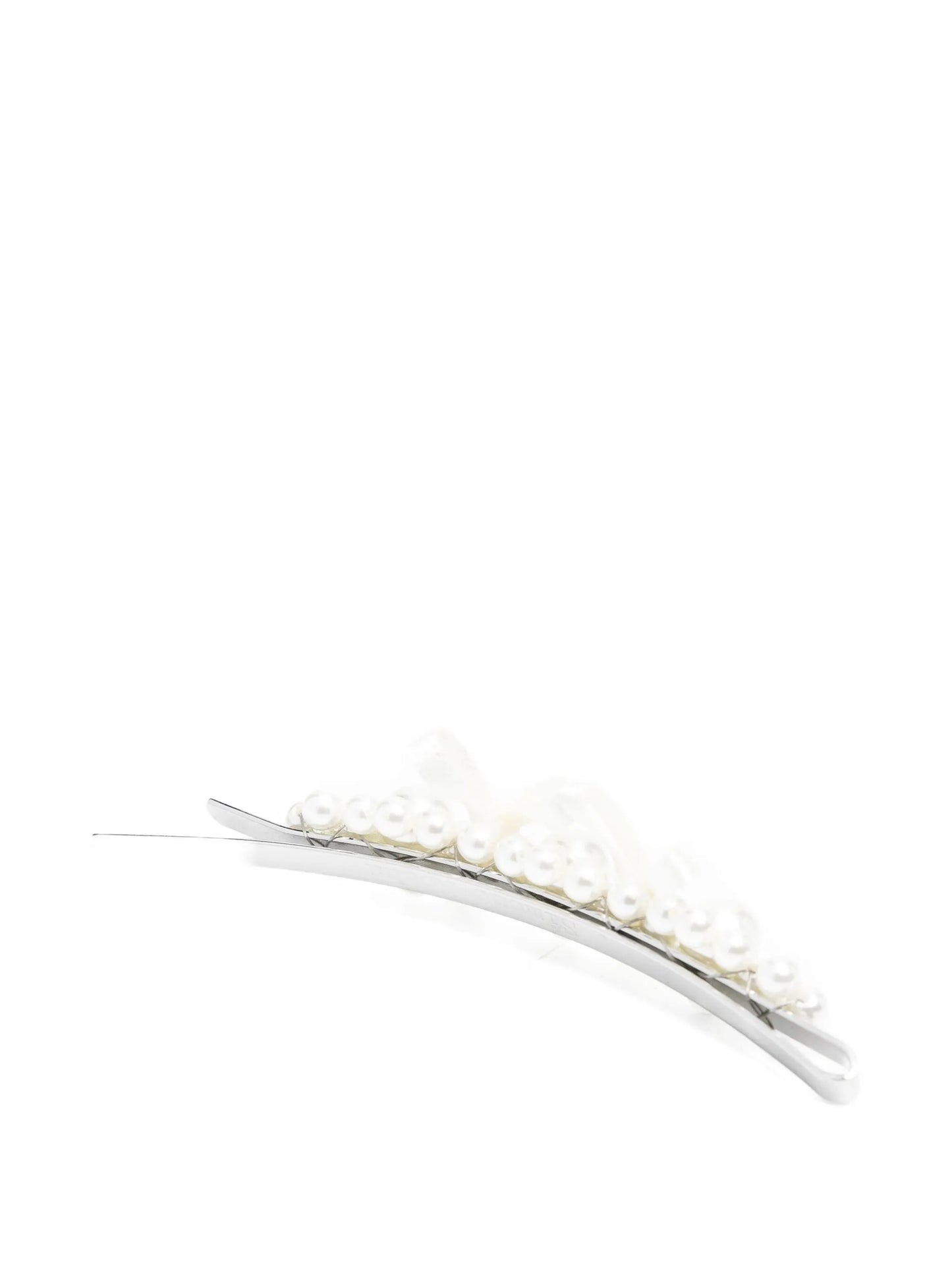 bow-embellished hair clip