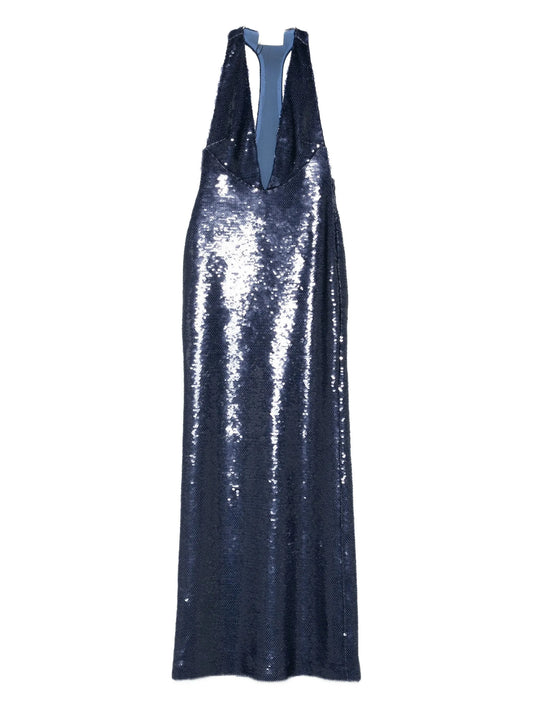 Olympia sequin-embellished maxi dress